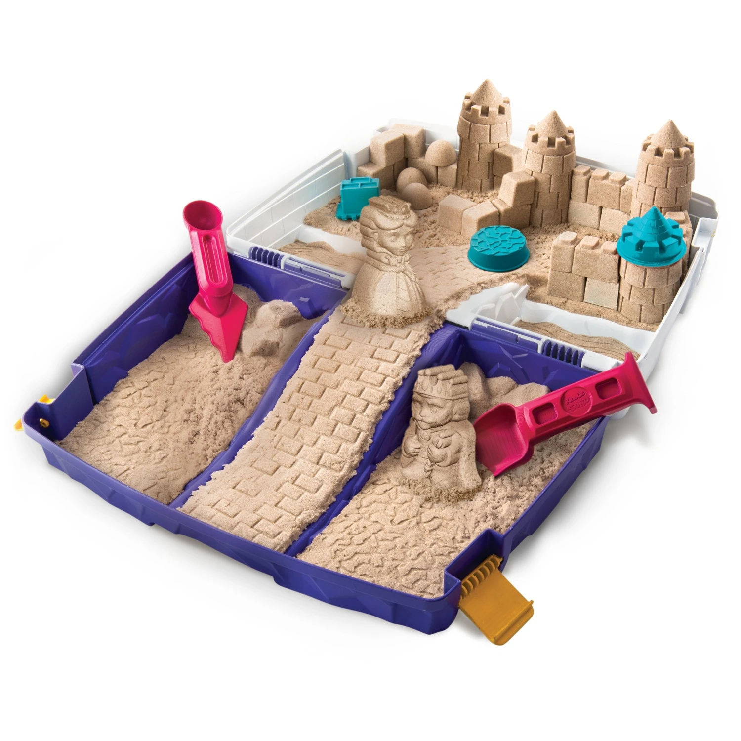 Kinetic Sand - Folding Sand Box With 2 Lbs And Mold And Tools 6 Kinetic Sand - Folding Sand Box With 2 Lbs And Mold And Tools - Image 6