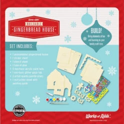 Buildable Gingerbread House Craft Set 5 Buildable Gingerbread House Craft Set -Country Christmas Loft Store bvcubfnm7ssxv3lvrvza