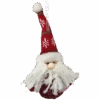 Plush Santa Ornament