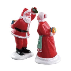 Lemax Under The Mistletoe - Set Of 2 -Country Christmas Loft Store dsedgpuuvmyfgfyruxol