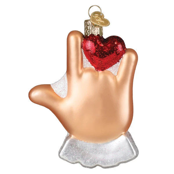 Love Sign Language Ornament 2 Love Sign Language Ornament - Image 2