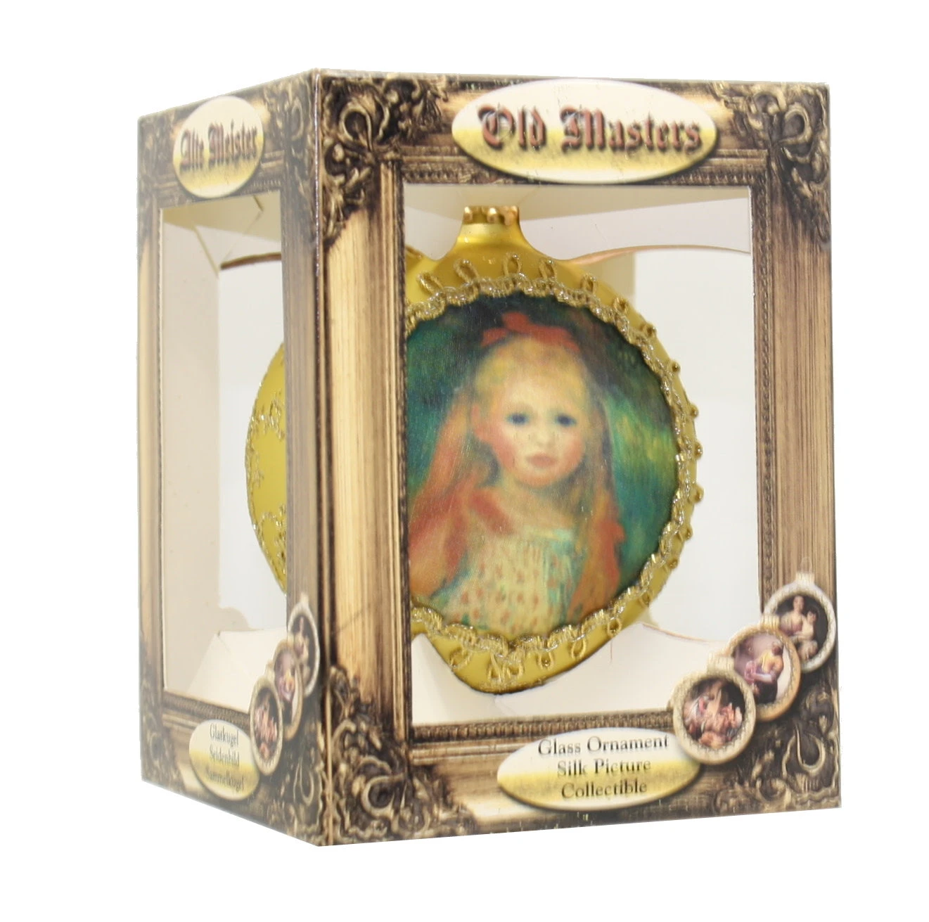 Krebs Masters On Silk 2025 Ornament - The Little Gleaner 1 Krebs Masters On Silk 2025 Ornament - The Little Gleaner