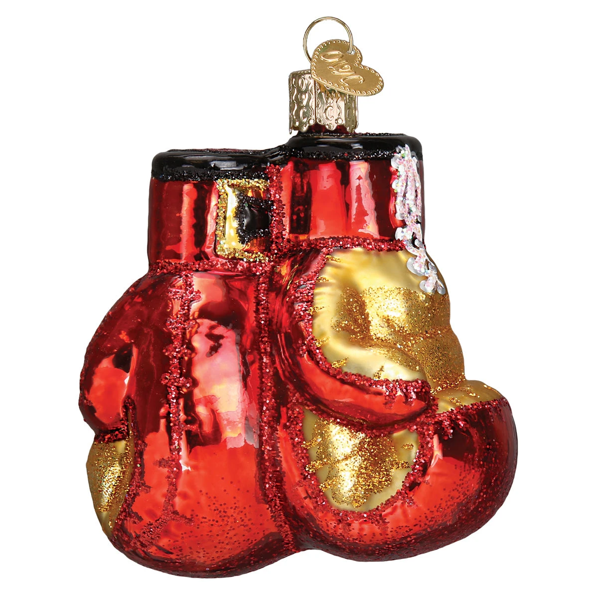 Old World Christmas Boxing Gloves Ornament 2 Old World Christmas Boxing Gloves Ornament - Image 2