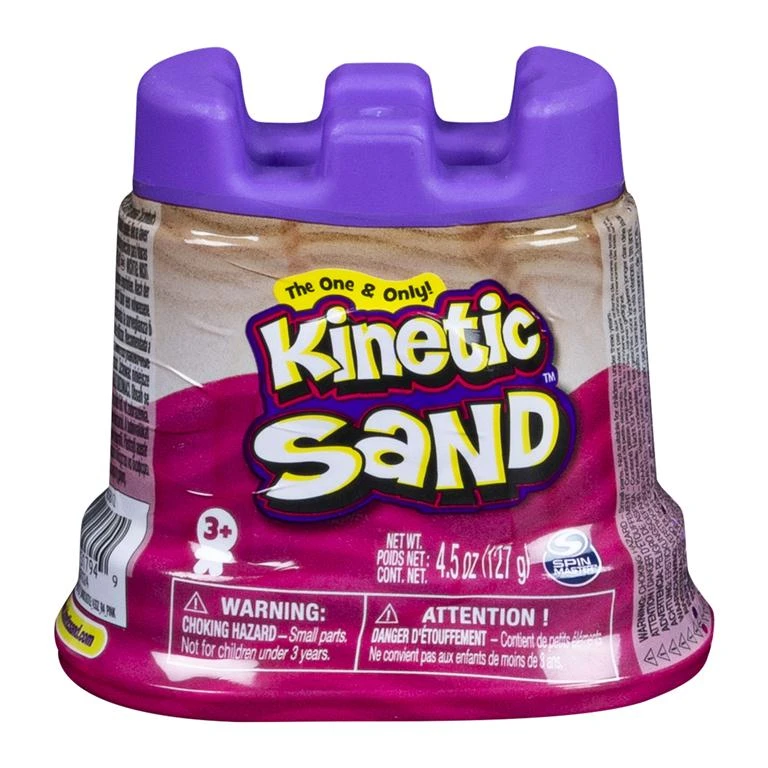 SpinMaster Kinetic Sand Single Container - Pink 1 SpinMaster Kinetic Sand Single Container - Pink
