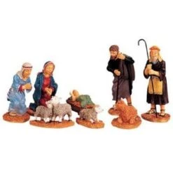 Lemax Nativity Village 3 Inch Figurines - 8 Piece Set 6 Lemax Nativity Village 3 Inch Figurines - 8 Piece Set -Country Christmas Loft Store iq2ltimefinameytrw6x
