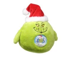 Aurora Grinch Plush Shaker - 7.5 Inch