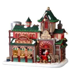 Lemax Santa's Reindeer Stables
