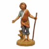 Savio - Boy Shepherd - 5 Inch Scale Nativity Figurine