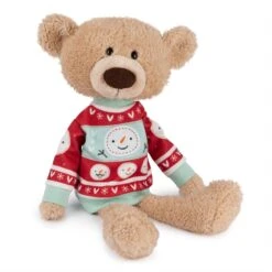 GUND Sleigh Toothpick Bear With Holiday Sweater -Country Christmas Loft Store jypb2g0borsgkd9i5qav