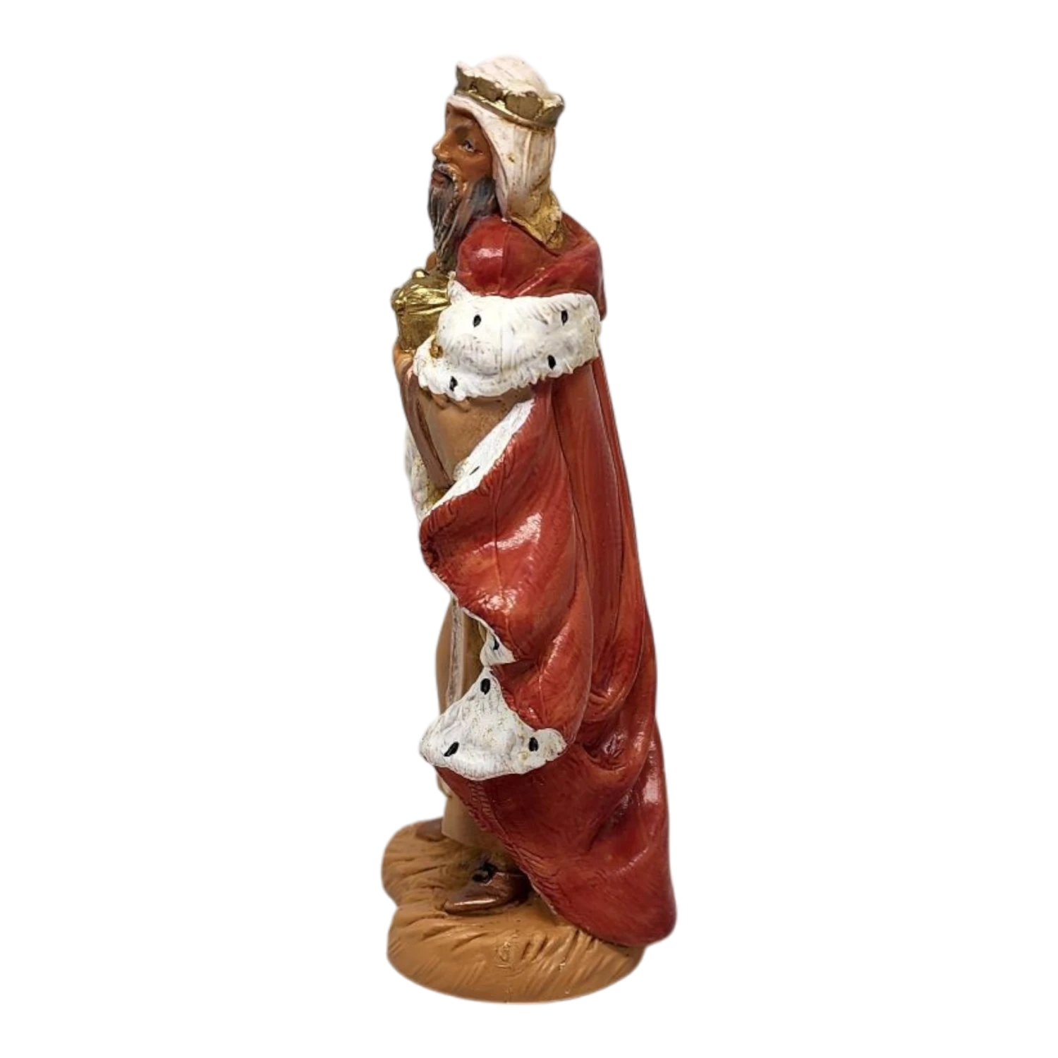 King Melchior Nativity Figurine - 5 Inch Scale 2 King Melchior Nativity Figurine - 5 Inch Scale - Image 2