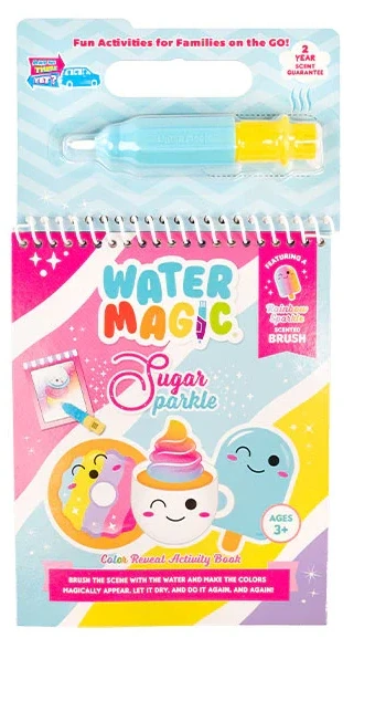 Water Magic Color Reveal Activity Book - Sugar Sparkle 1 Water Magic Color Reveal Activity Book - Sugar Sparkle