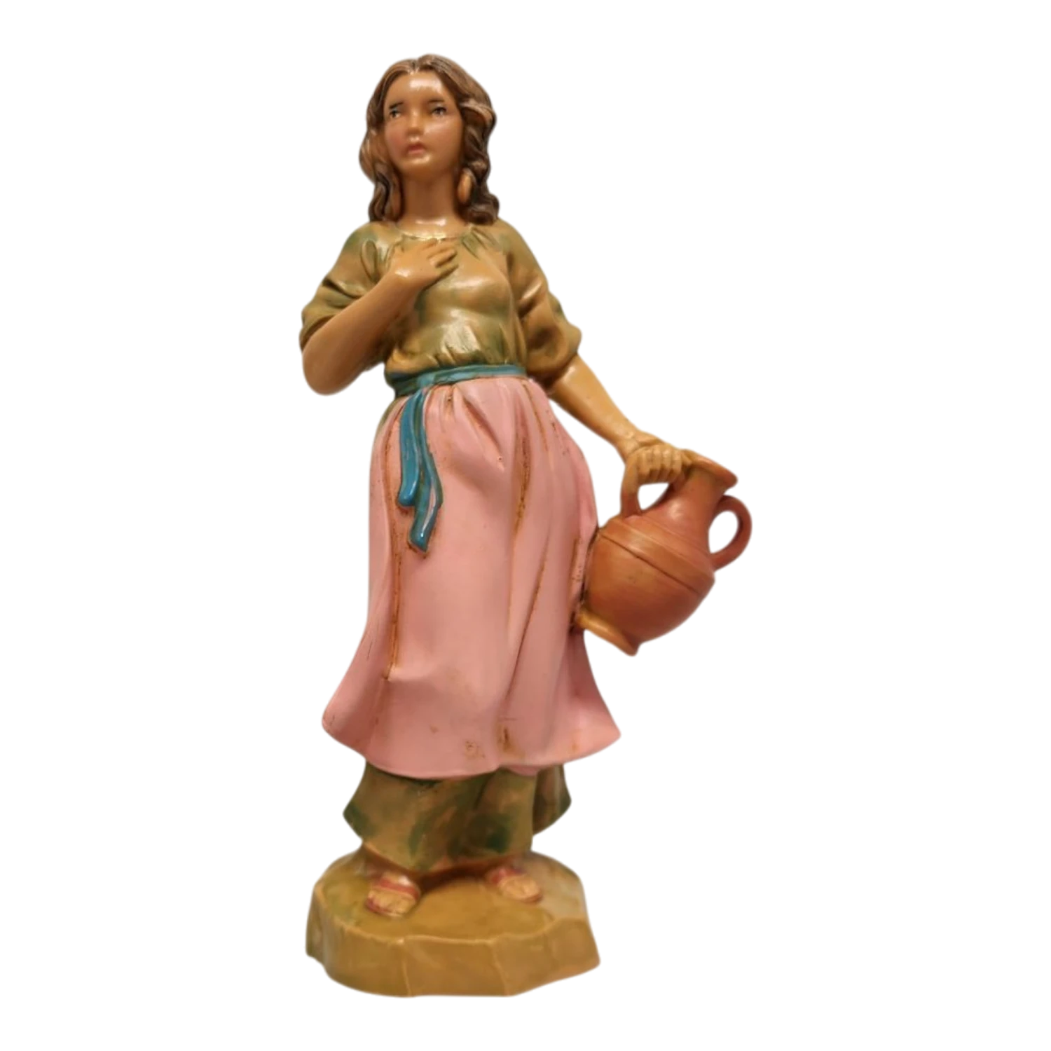Mary Magdalene Nativity Figurine - 5 Inch Scale 1 Mary Magdalene Nativity Figurine - 5 Inch Scale