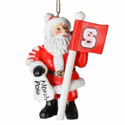 STERLING NC State Santa Claus Ornament