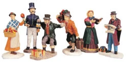 Lemax Townsfolk - Set Of 6 People -Country Christmas Loft Store qbiws5o96stnmoyrdimt