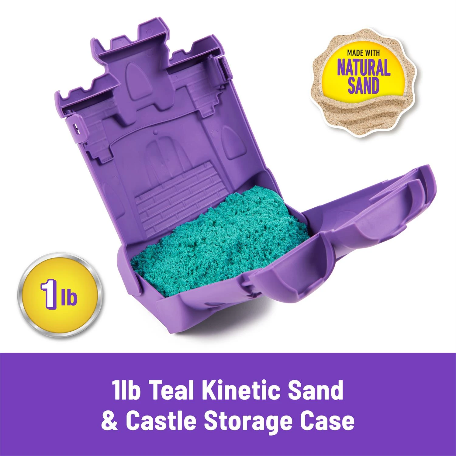 Kinetic Sand Castle Case With Sand 2 Kinetic Sand Castle Case With Sand - Image 2