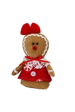 Plush Gingerbread Character - 5 Inch - Girl