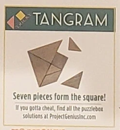 Puzzlebox Brainteaser - Tangram -Country Christmas Loft Store tpae020yocdvbklmpkfh