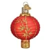 Chinese Lantern Glass Ornament