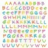 Multi Color Coffee House Alphabet Stickers