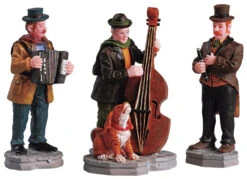 Lemax Streetside Trio - 3 Piece Set