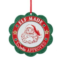 Kurt Adler Santa Seal Of Approval Ornament - Santa's Express -Country Christmas Loft Store vwl72tmdrmmxswlxdcml