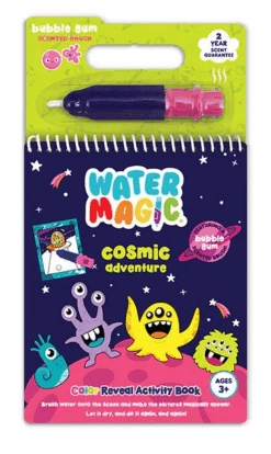 Water Magic Color Reveal Activity Book - Cosmic