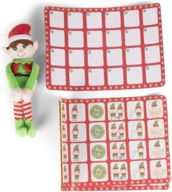 Roman Christmas Elf With Nice Naughty Stickers -Country Christmas Loft Store wzfc3aal429w2nmfopul