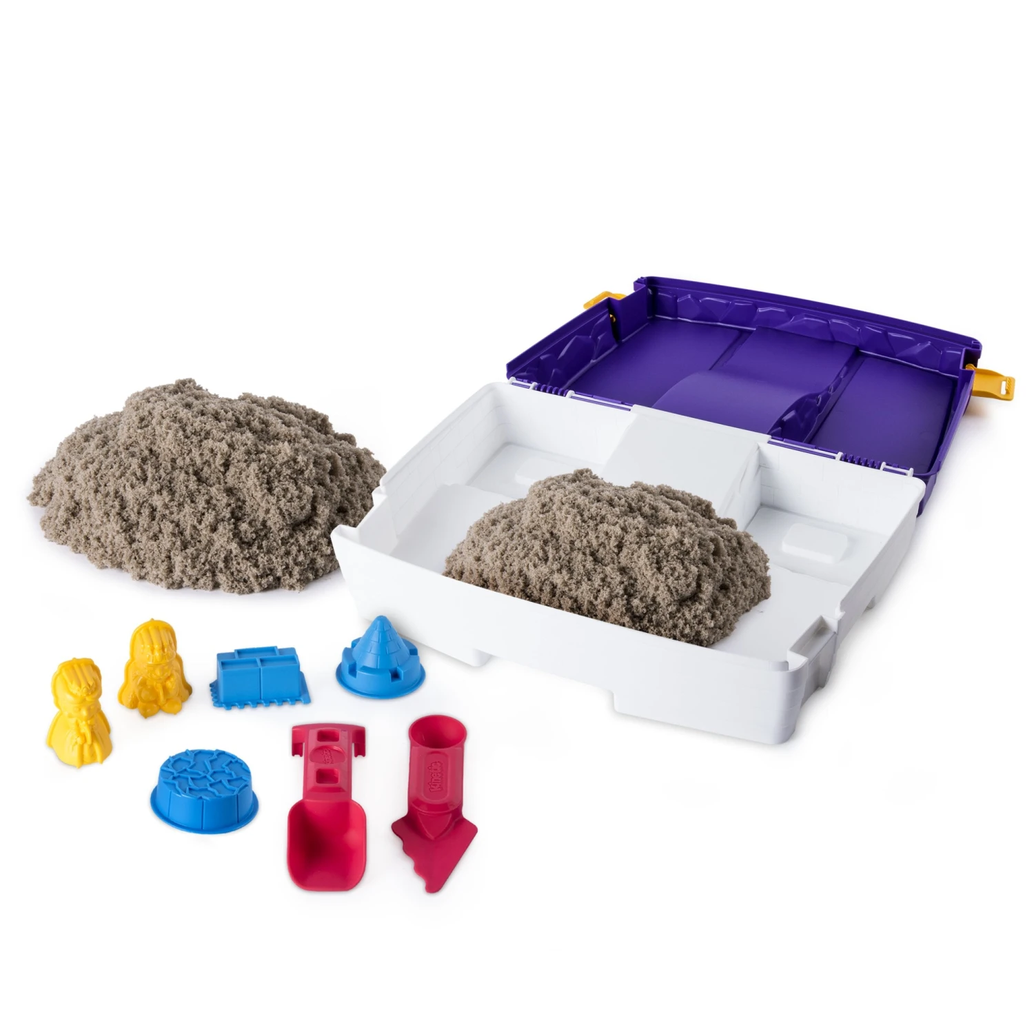 Kinetic Sand - Folding Sand Box With 2 Lbs And Mold And Tools 4 Kinetic Sand - Folding Sand Box With 2 Lbs And Mold And Tools - Image 4