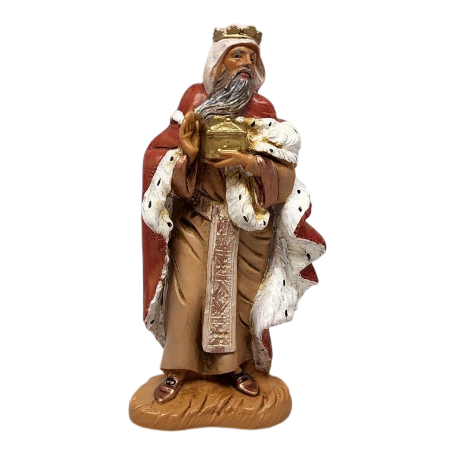 King Melchior Nativity Figurine - 5 Inch Scale 1 King Melchior Nativity Figurine - 5 Inch Scale