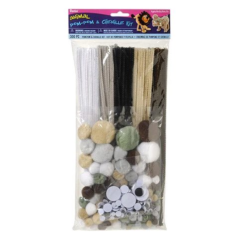 Jumbo Craft Pack - Animal - 300 Pieces 3 Jumbo Craft Pack - Animal - 300 Pieces - Image 3