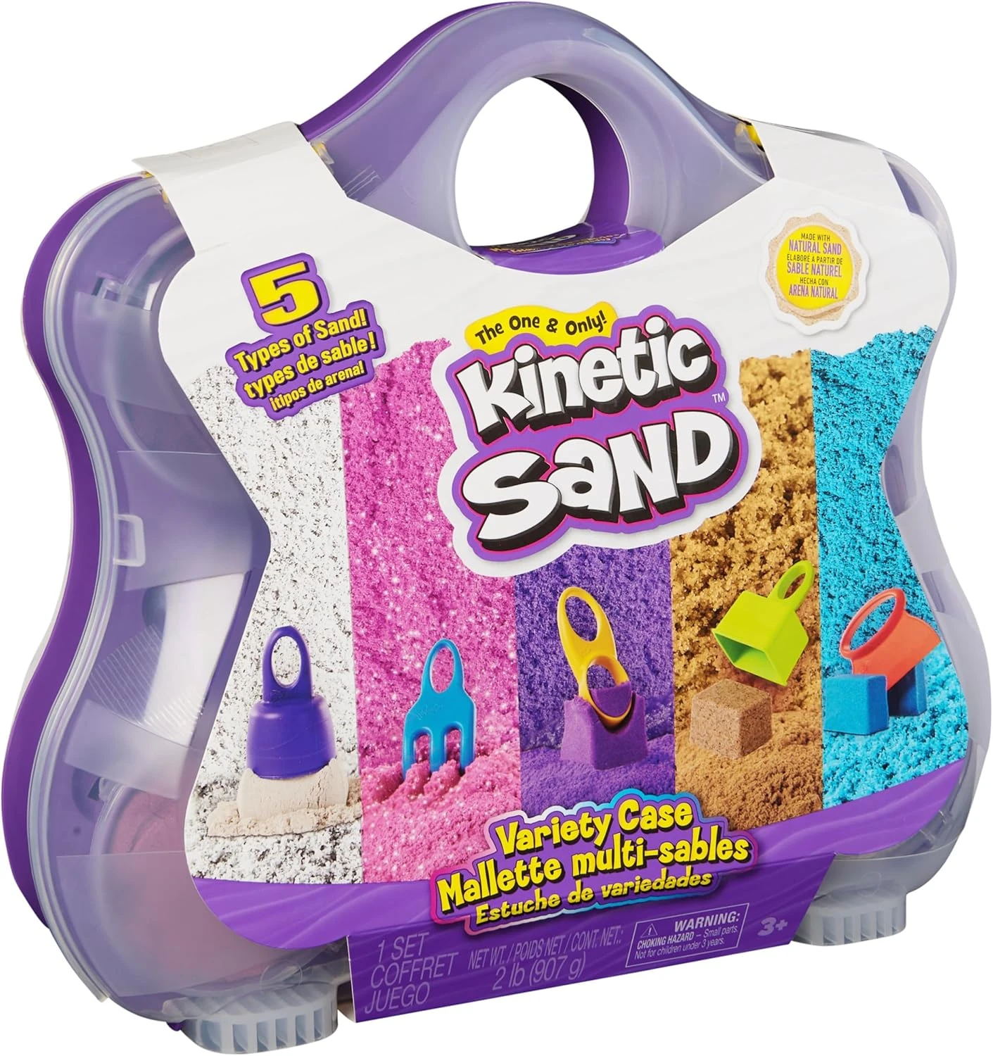 Kinetic Sand Variety Case With 2 Pounds Of Play Sand 1 Kinetic Sand Variety Case With 2 Pounds Of Play Sand