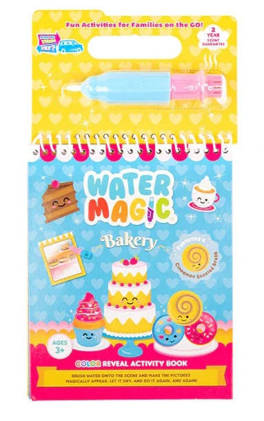 Water Magic Color Reveal Activity Book - Bakery 1 Water Magic Color Reveal Activity Book - Bakery