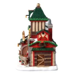 Lemax Santa's Reindeer Stables 5 Lemax Santa's Reindeer Stables -Country Christmas Loft Store zxb9cmvgeghwhx2loxdm