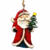 Clay-Style Santa Ornament - Christmas Tree